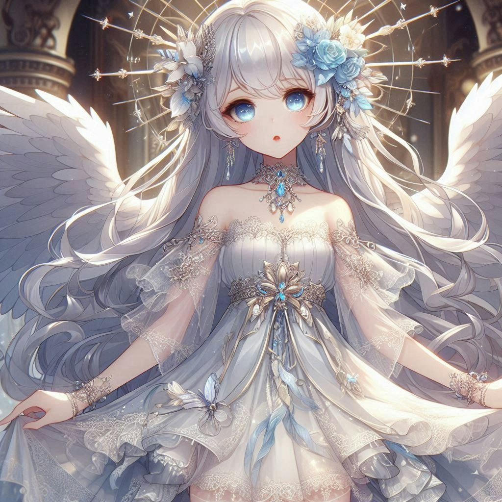 Angel of wisdom and innocence