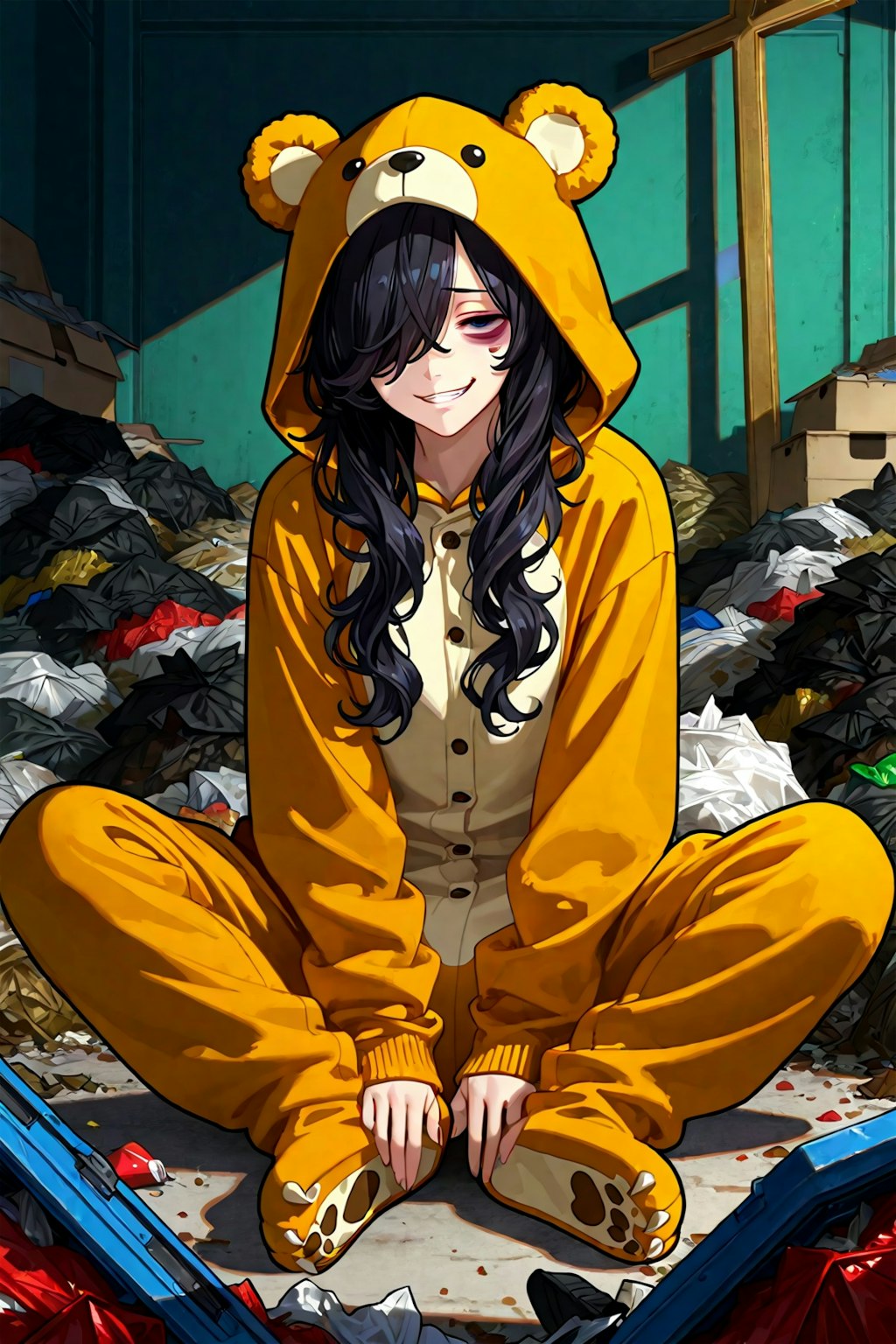 悪魔「あ、くま」