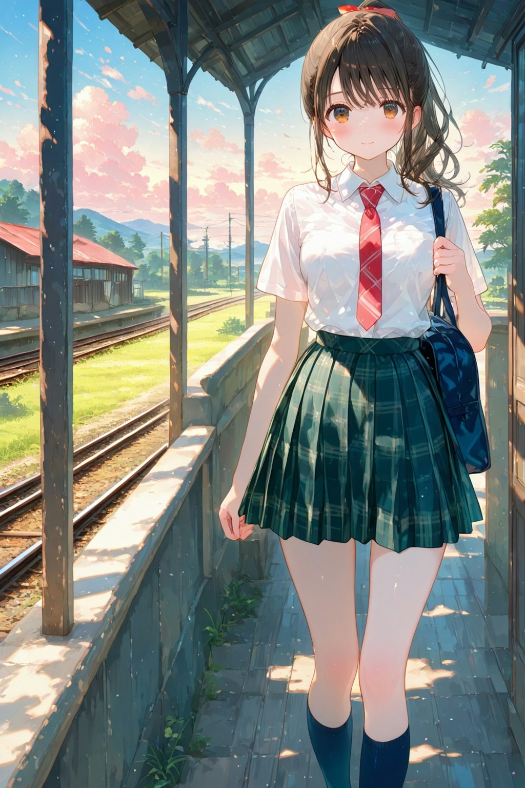 ローカル線の帰り道