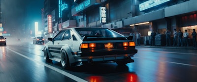 AE86 on the streets (v2)