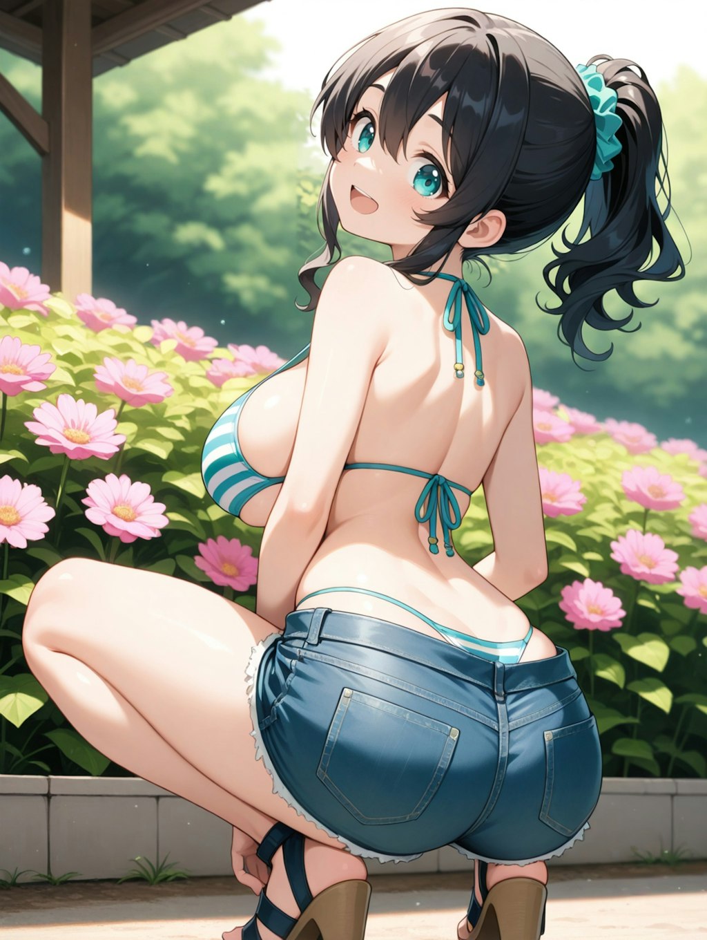 クジラ尻尾