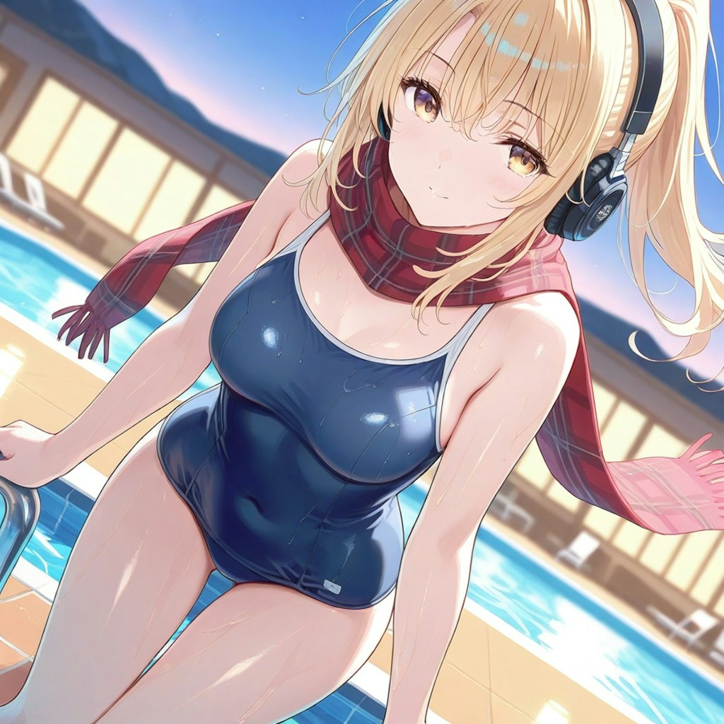 スク水ヘッドホンその42