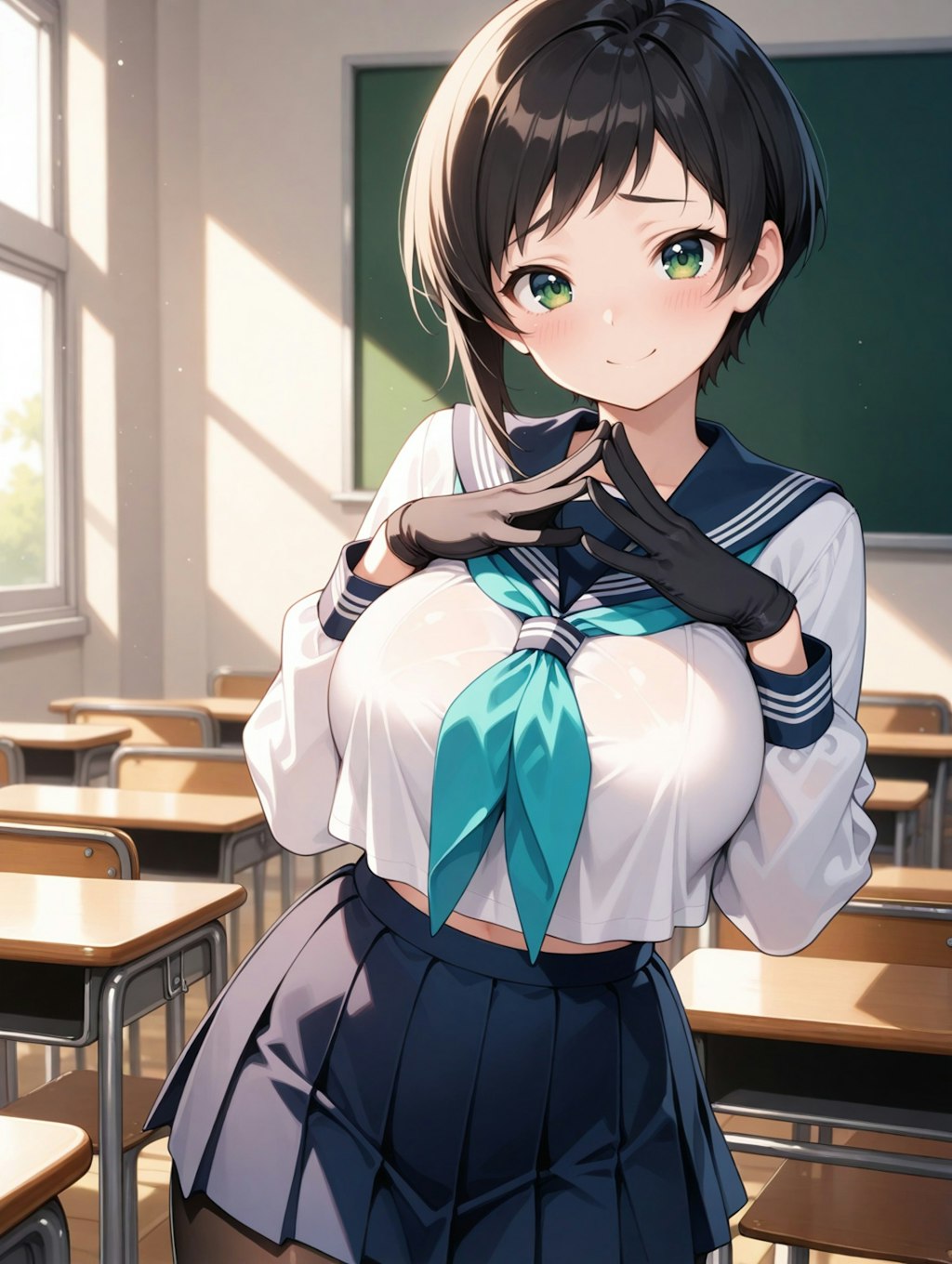セーラー服チームも衣替え