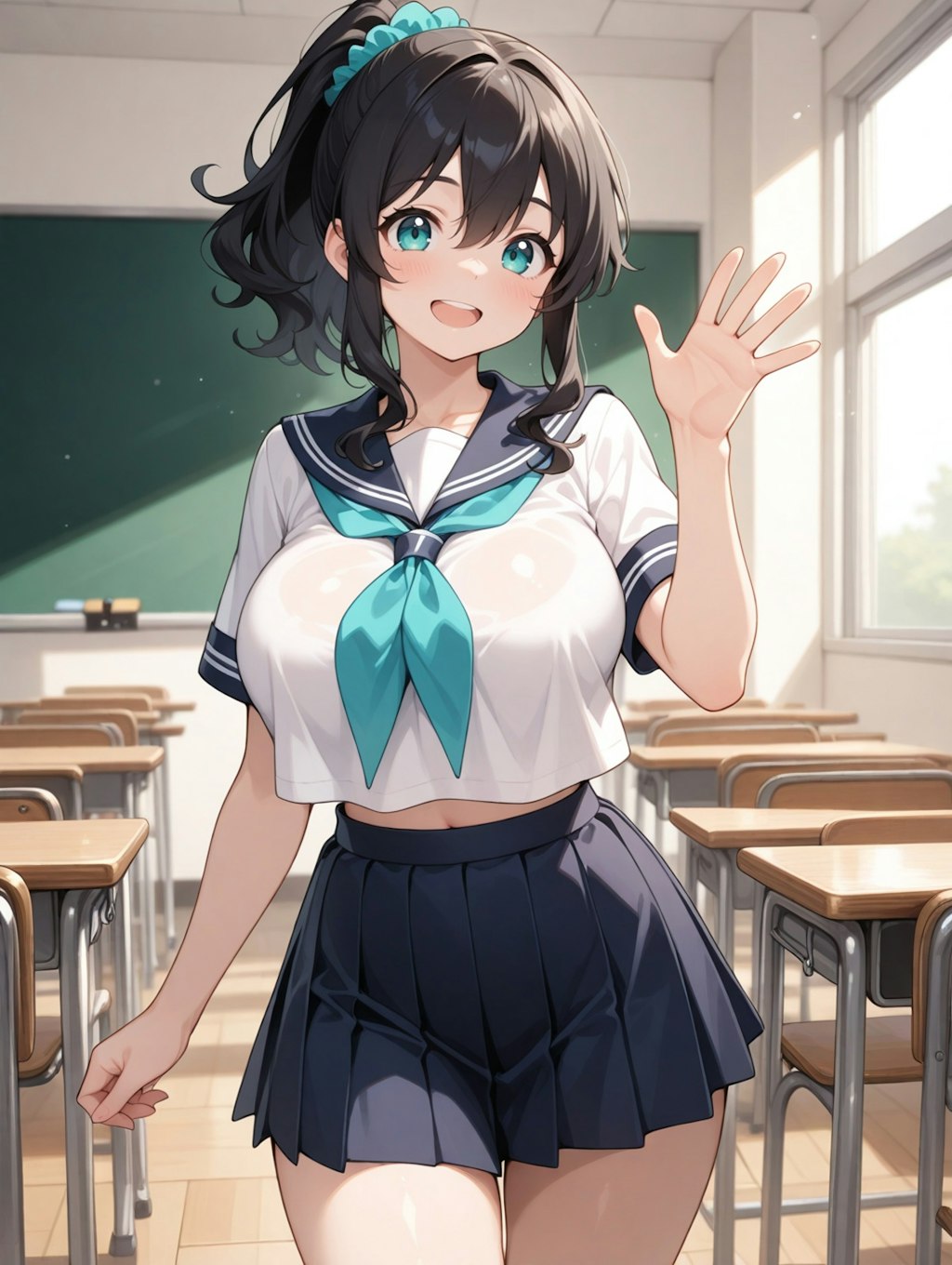 セーラー服チームも衣替え