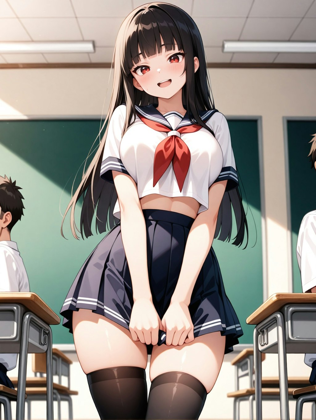セーラー服チームも衣替え