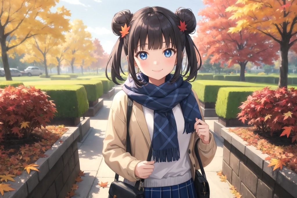 秋のおだんごちゃん🍡🍂🍁✨