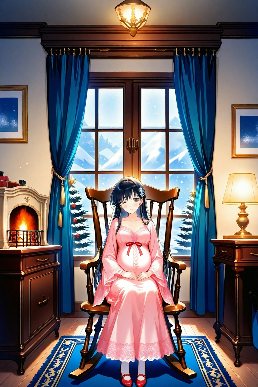 妊娠妻