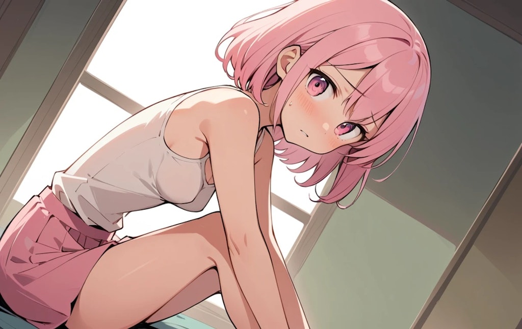 『あっついー……寝苦しいー……』ミナト