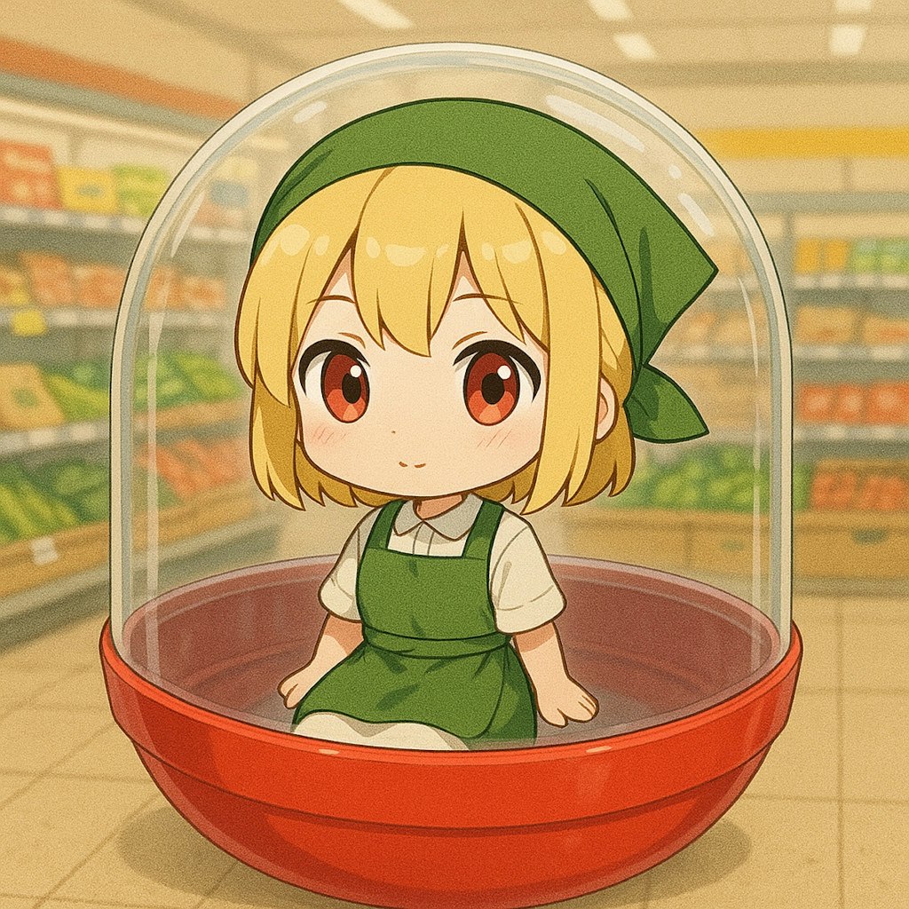 新しいUL生成のJUNGLEちゃんをカプセルに入れたよ