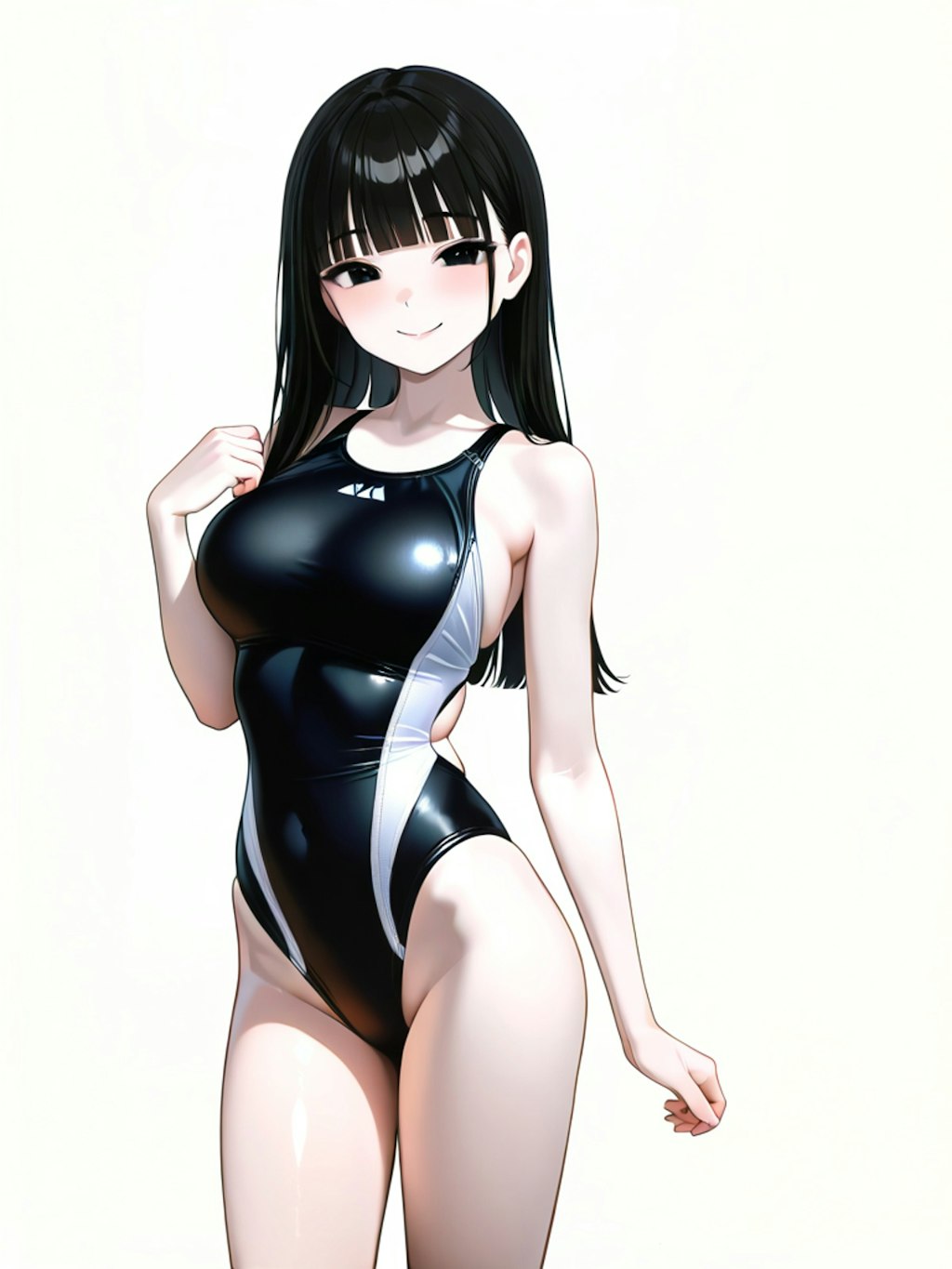 うちの子競泳水着　立ち絵編