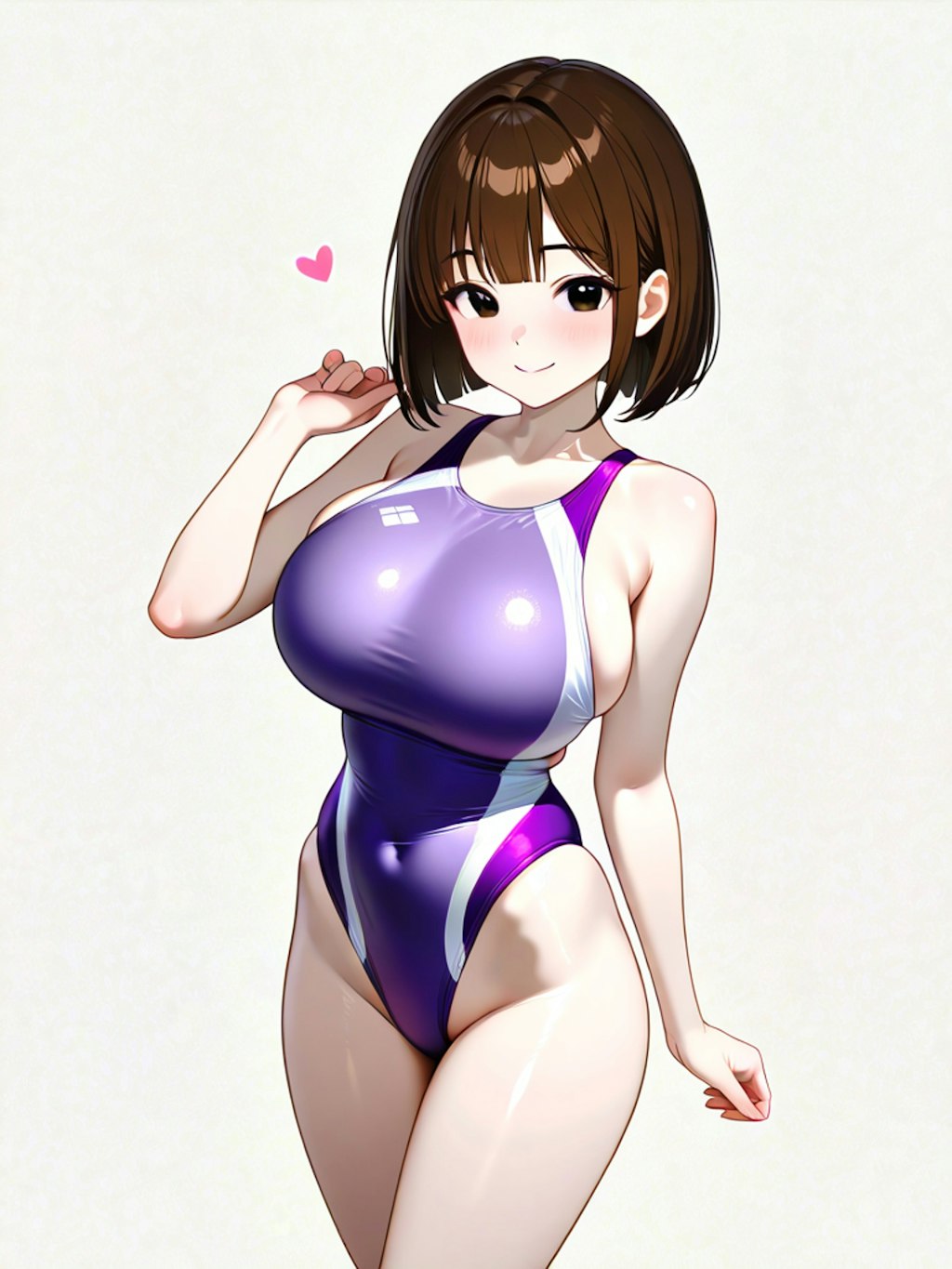 うちの子競泳水着　立ち絵編