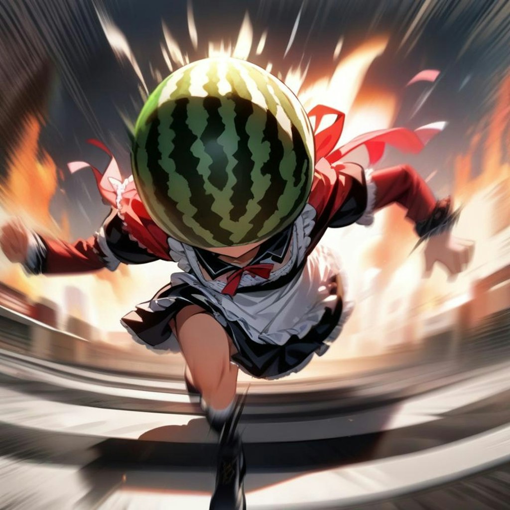 Heeeey!!!  wa-ter-melon maid!!!!