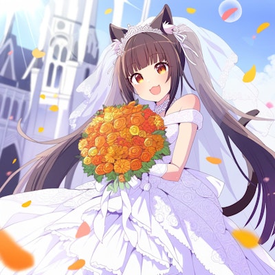 ネコの花嫁