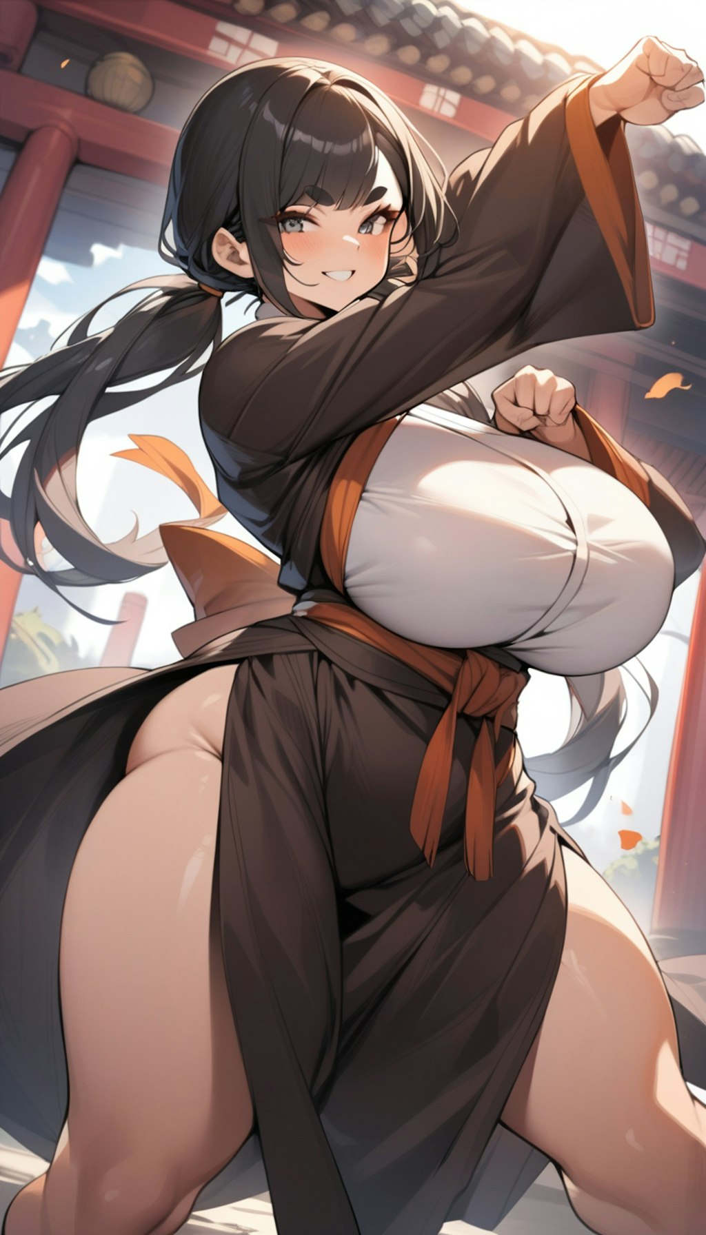 爆乳武道僧