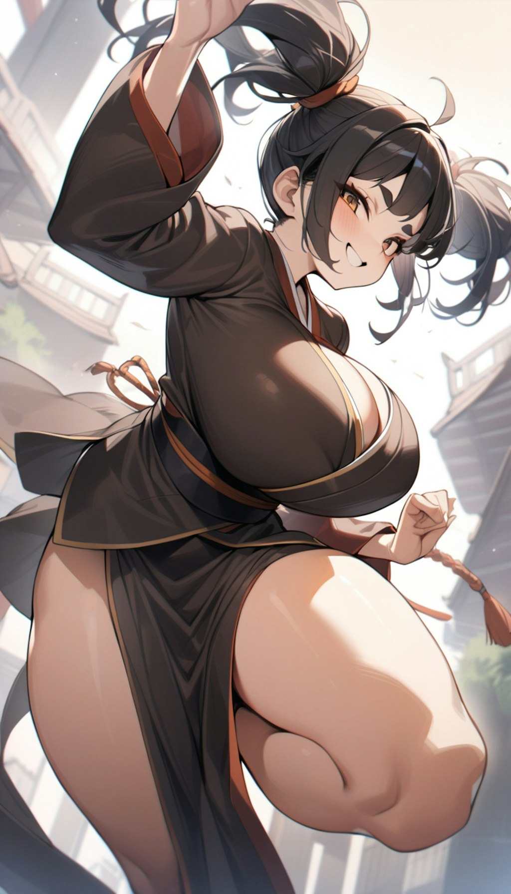 爆乳武道僧