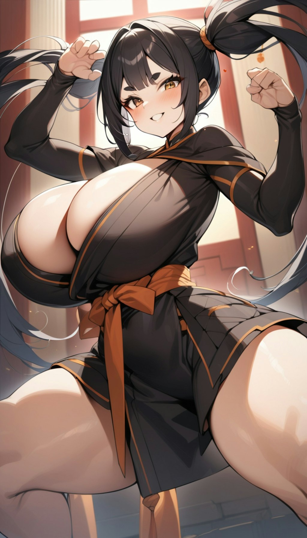 爆乳武道僧