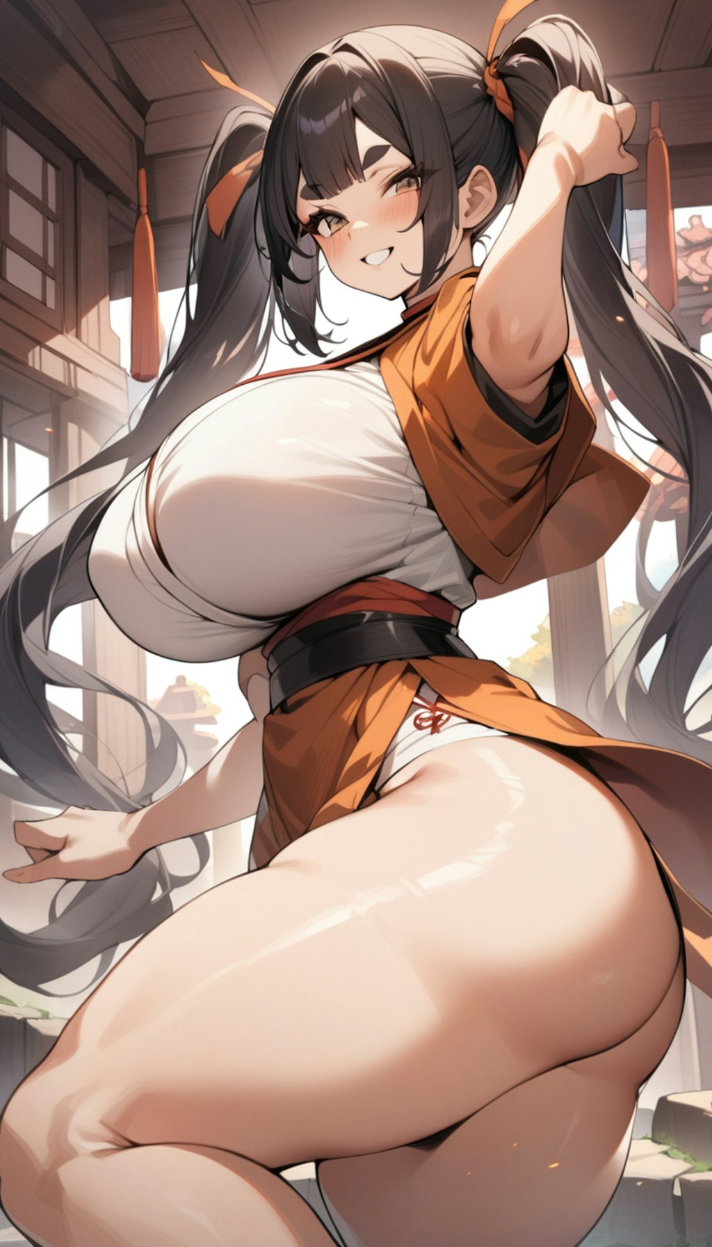 爆乳武道僧