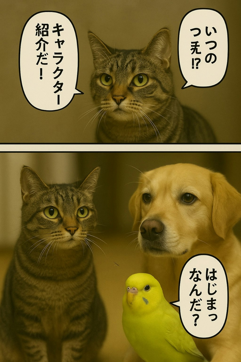 いぬとねこといんこ21