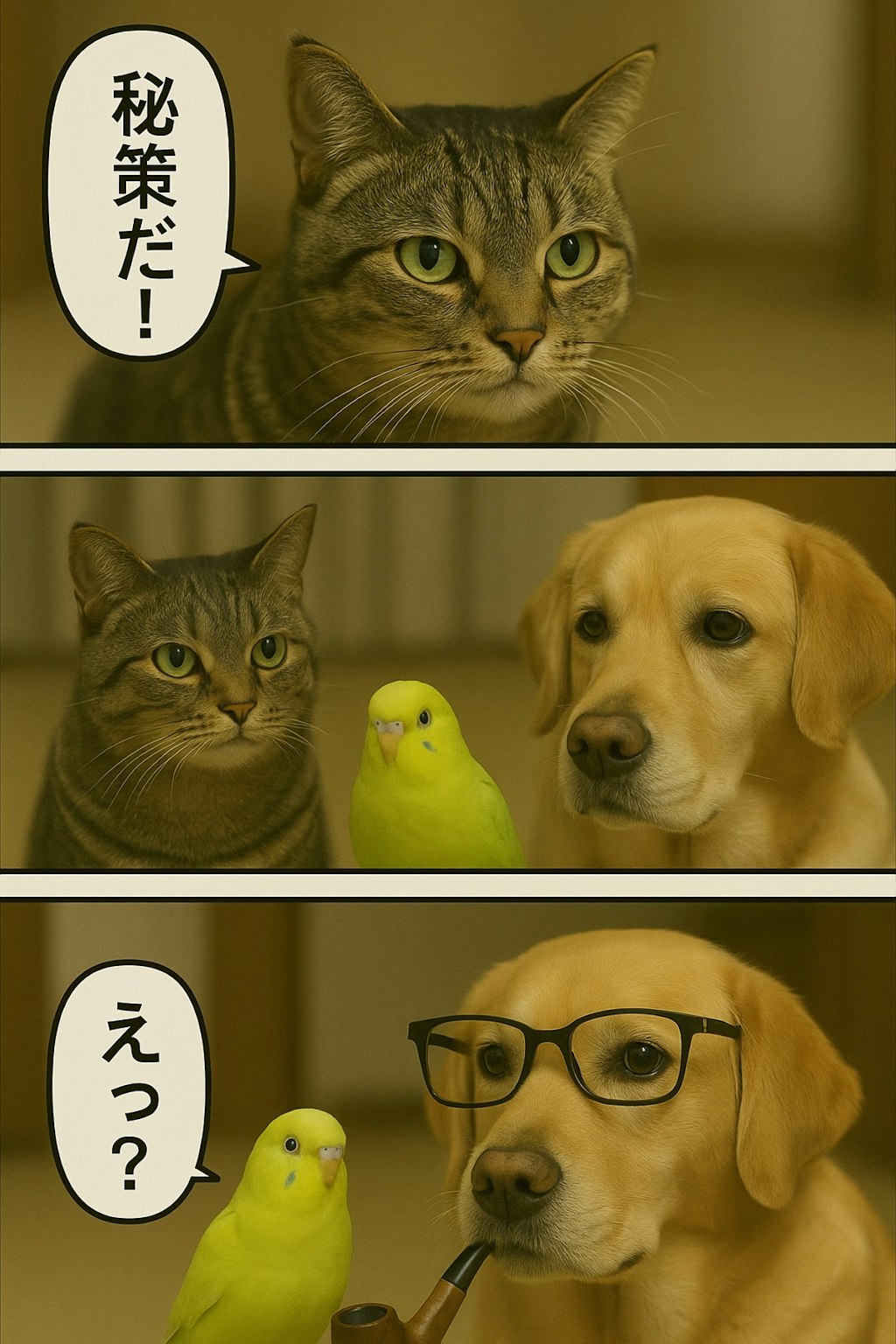 いぬとねこといんこ21