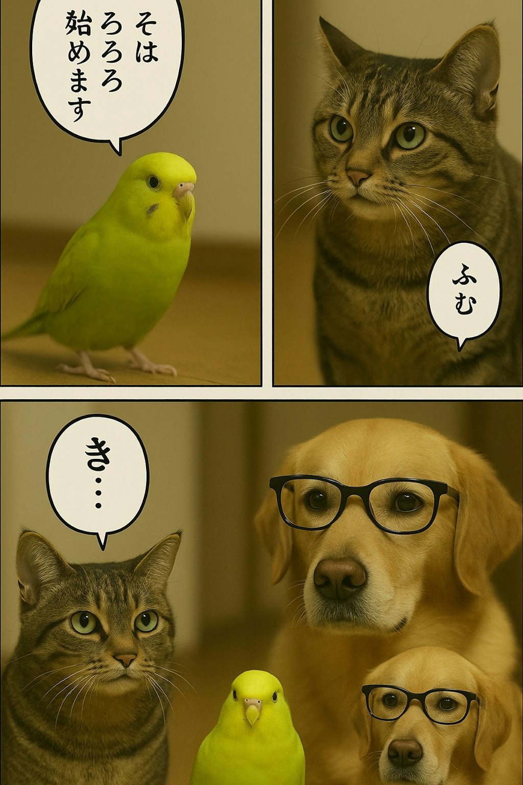 いぬとねこといんこ21