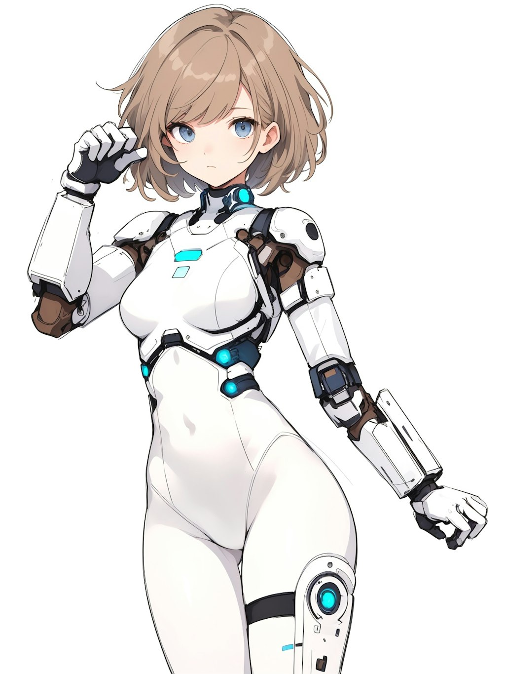 cyber arm girl