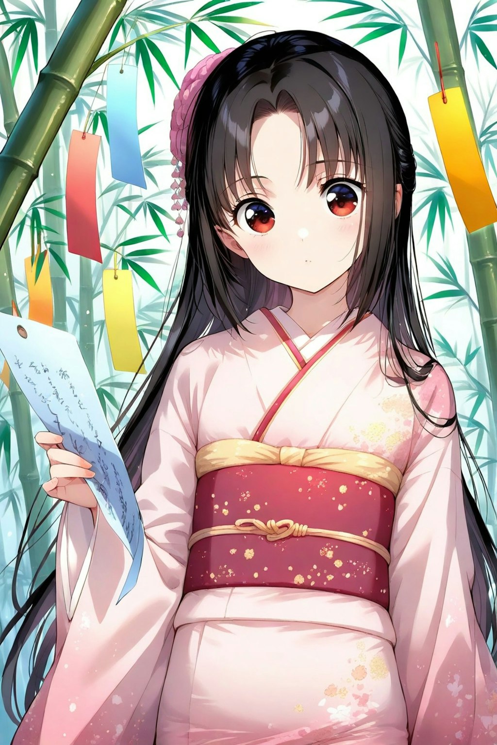 短冊に願いを