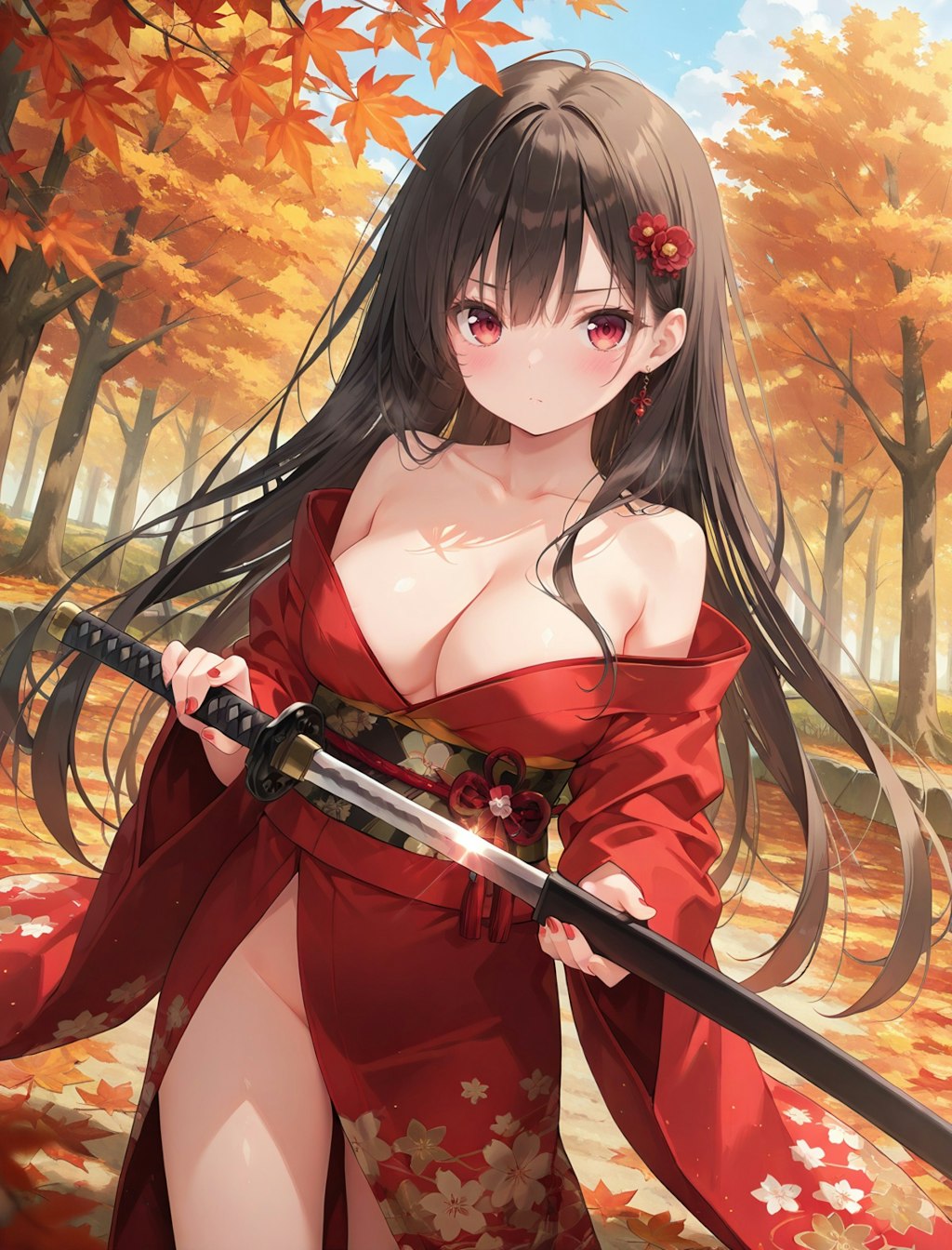 紅着物の娘