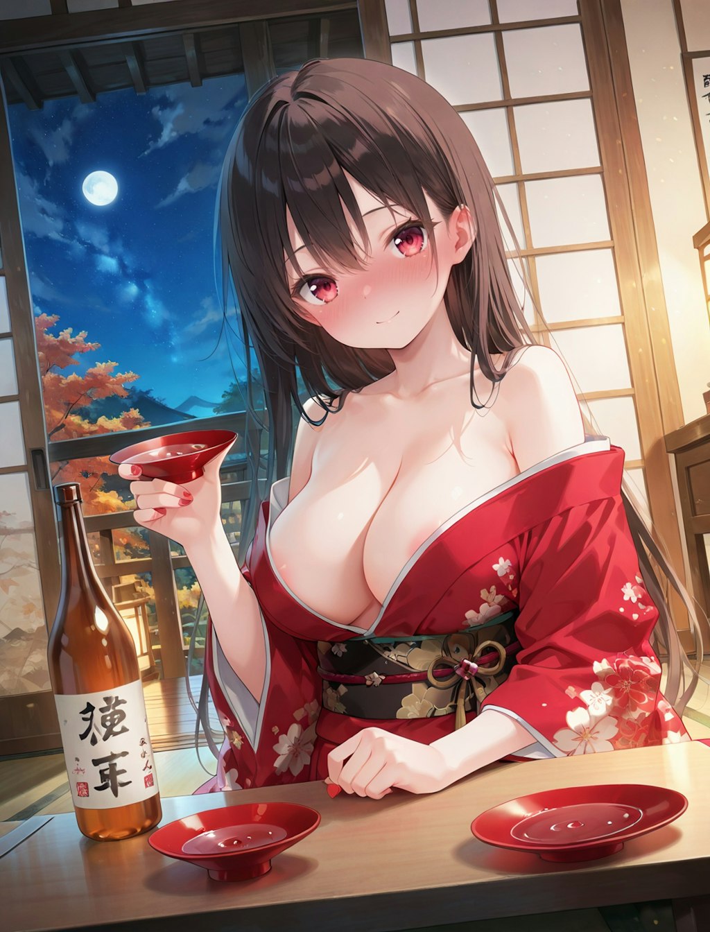 紅着物の娘