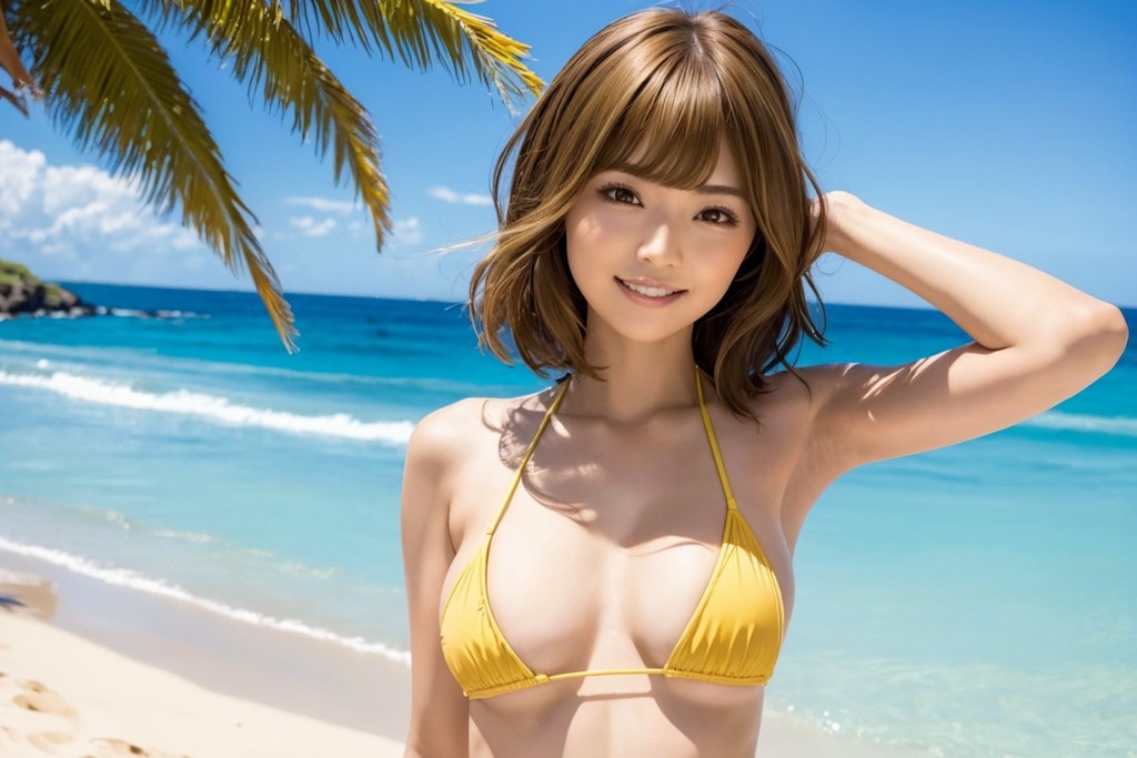 ビーチの れなちゃん (0620)