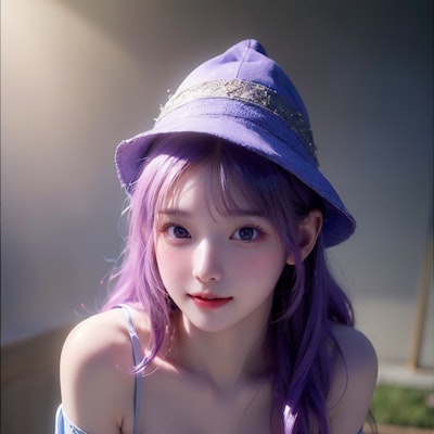 Lilac purple color wizard