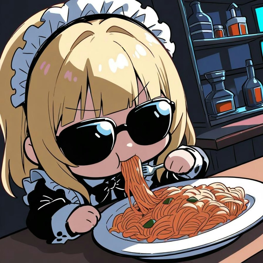 賄いスタイルでいただく摩訶不思議食堂メニュー🍝🍤✨✨