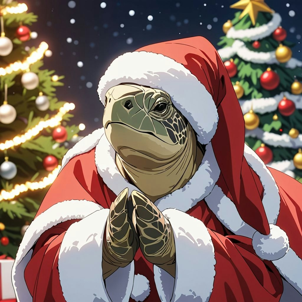 メリークリスマス🐢