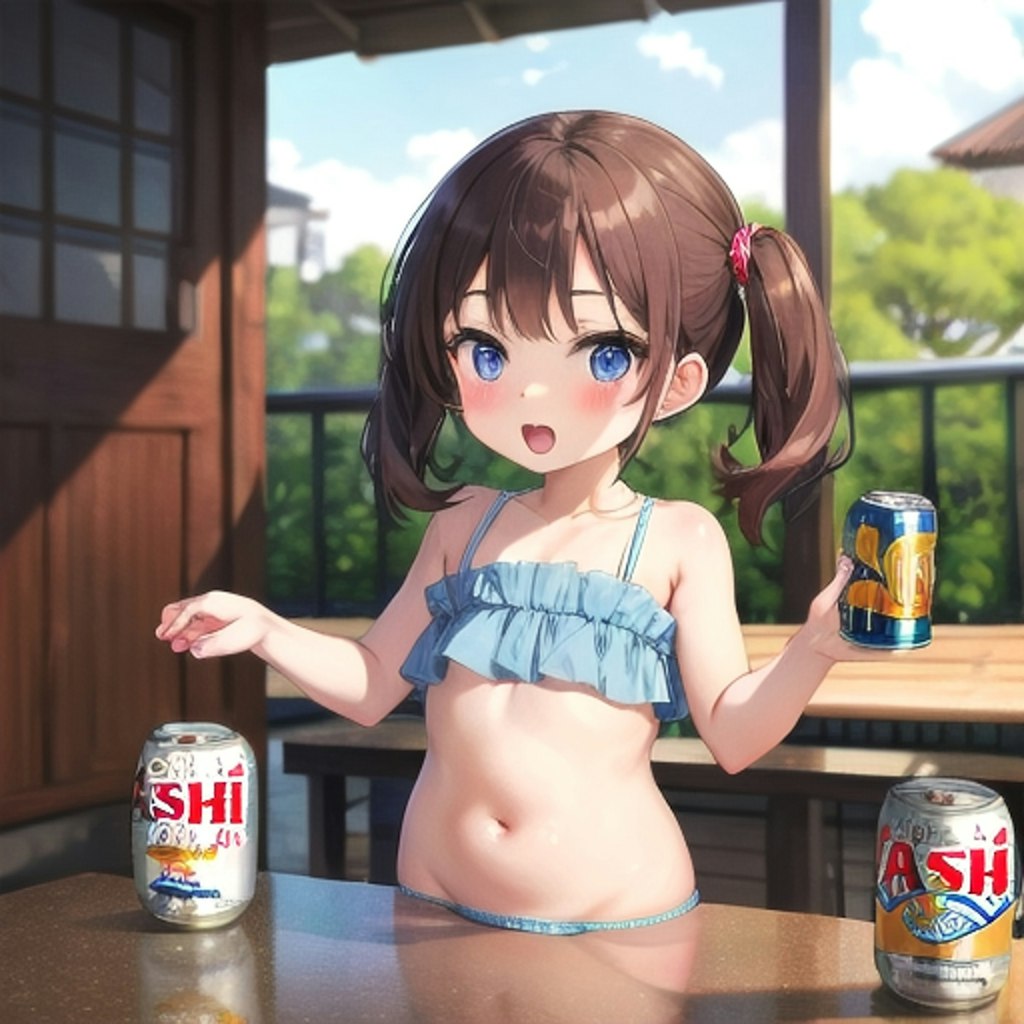 V4Bで小さな女の子
