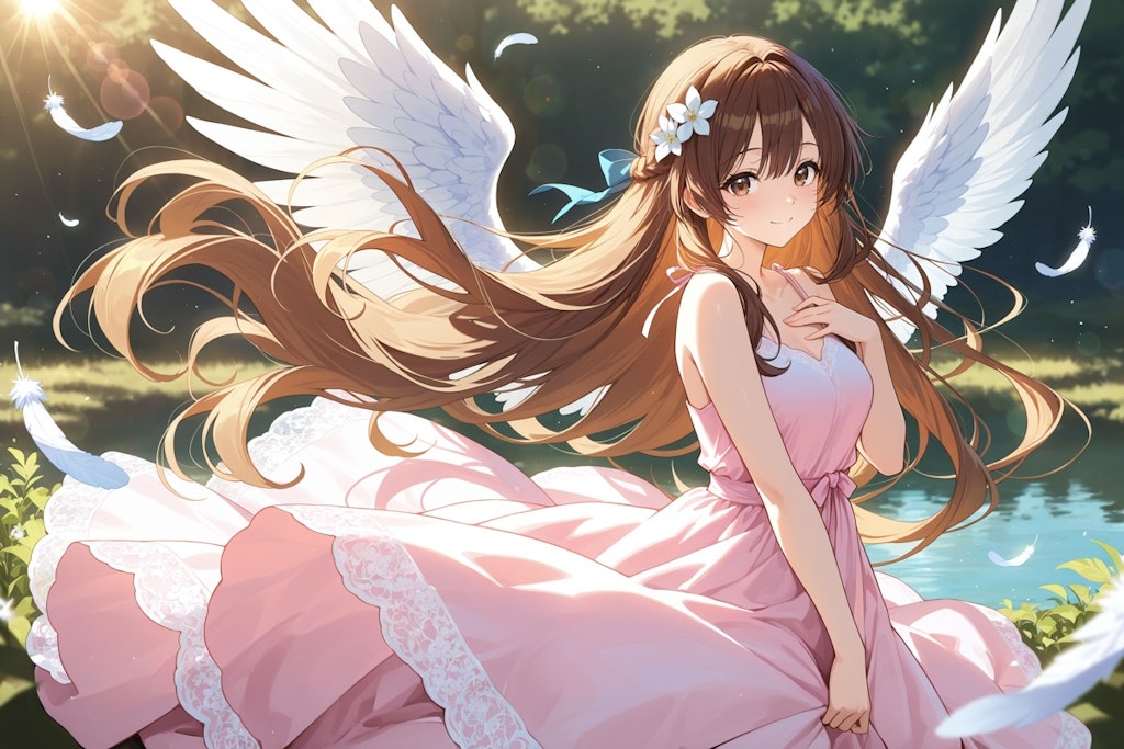 天使さん頑張ります