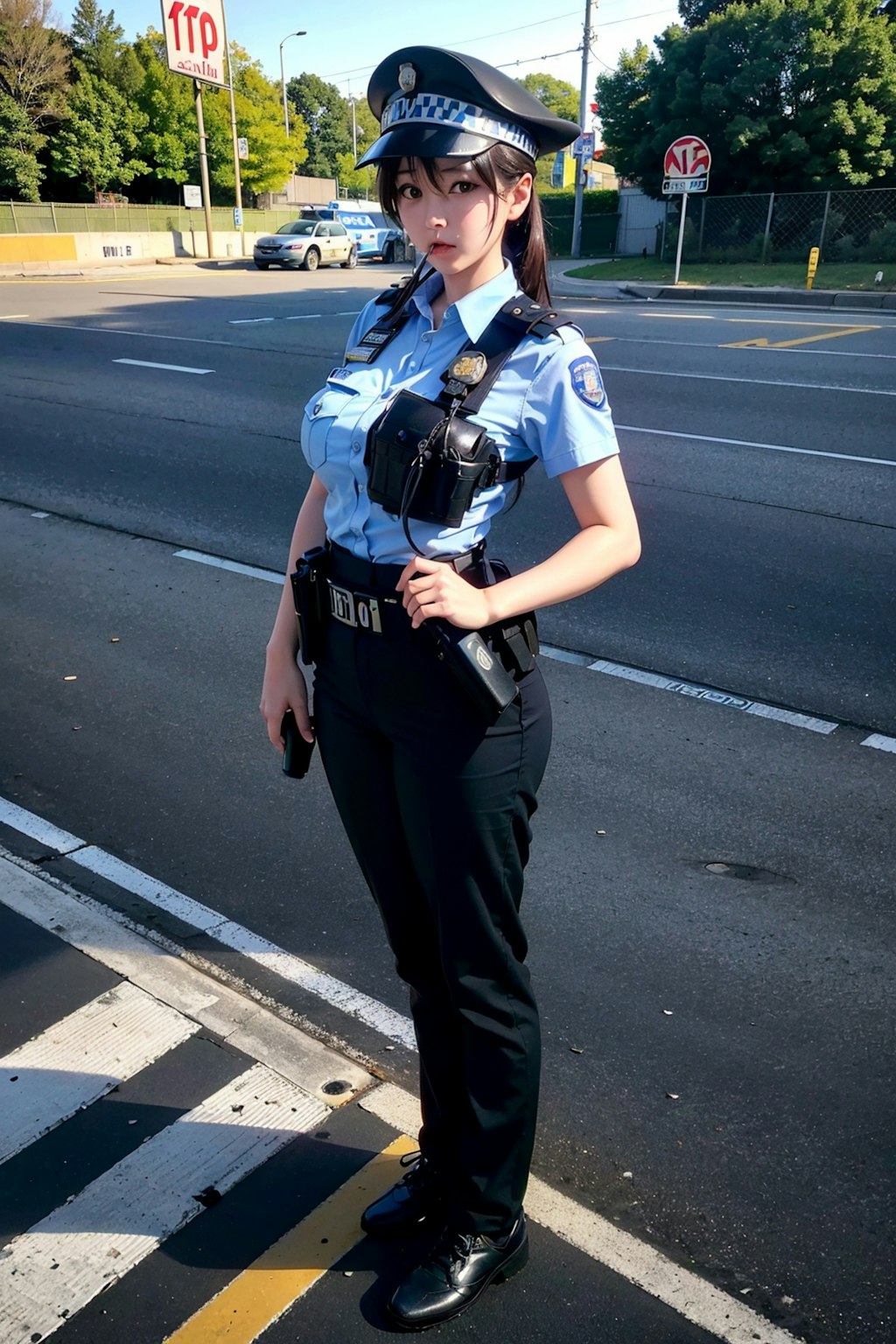 女性警察官２