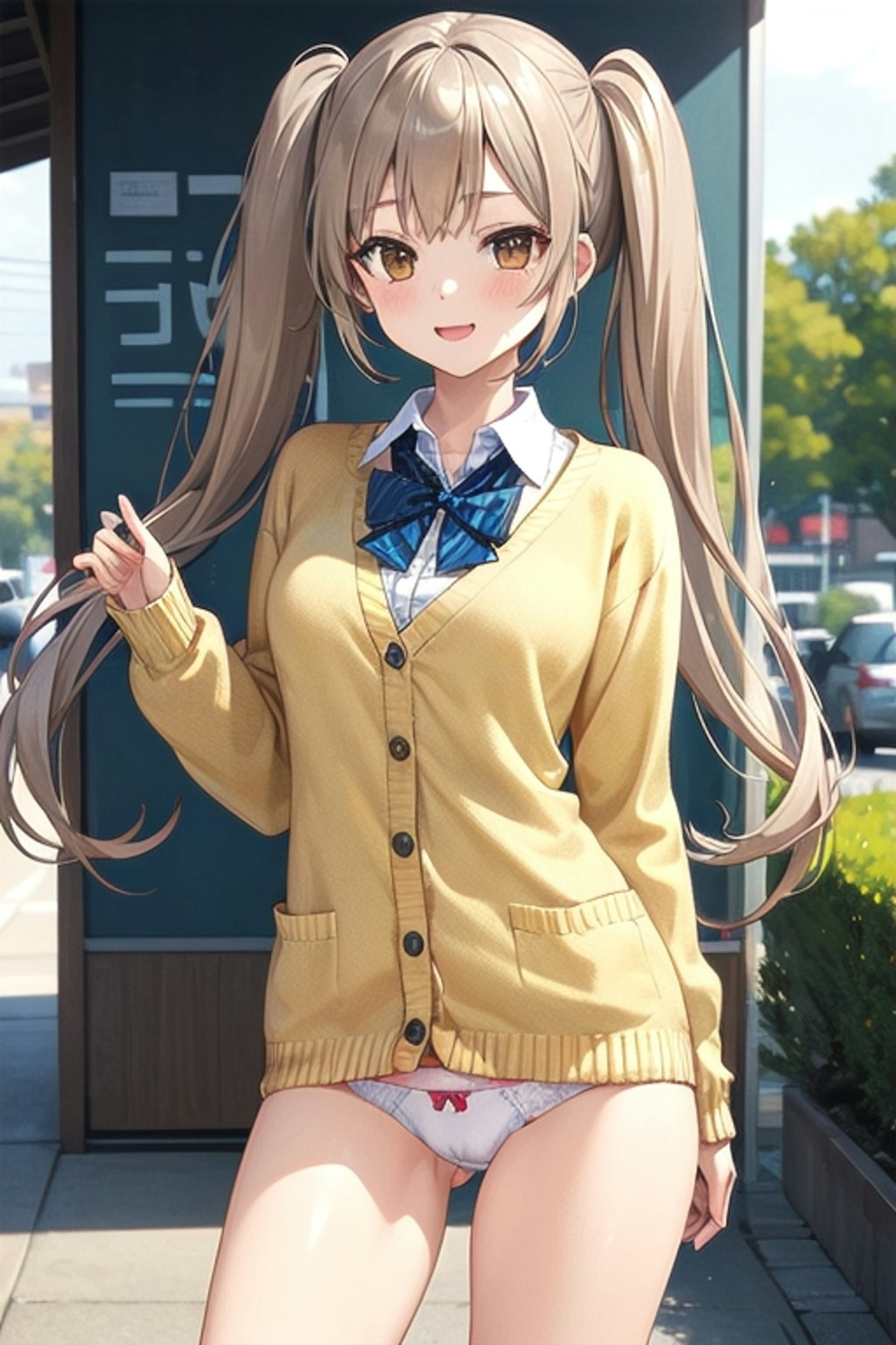 School twintails girl