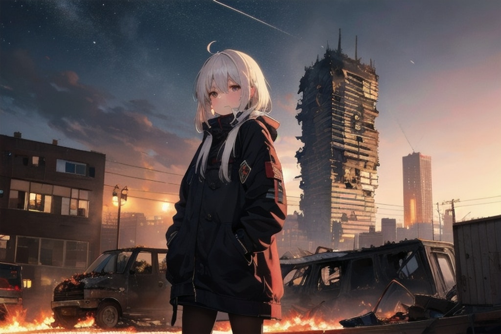 終末世界の少女たち０