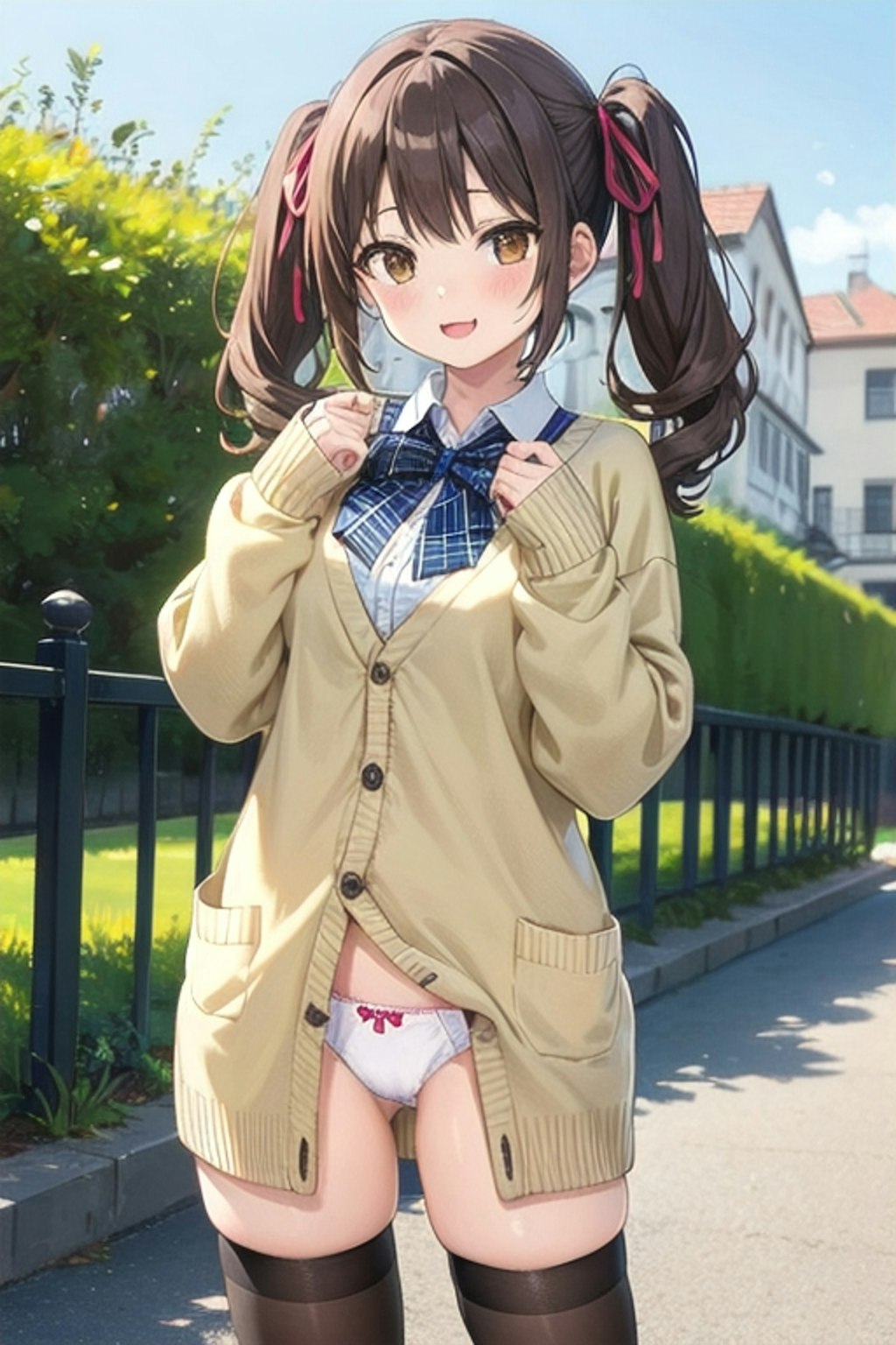 School twintails girl