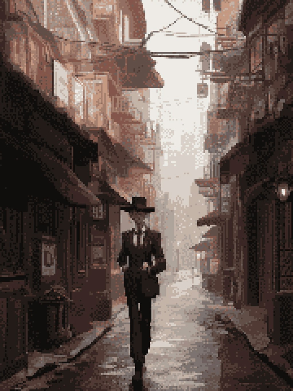 Gentleman in Alley