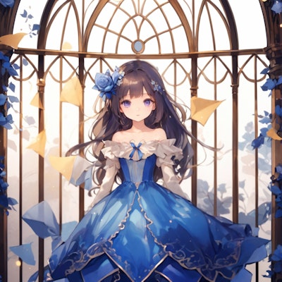 紺碧のドレス