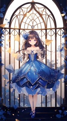 紺碧のドレス