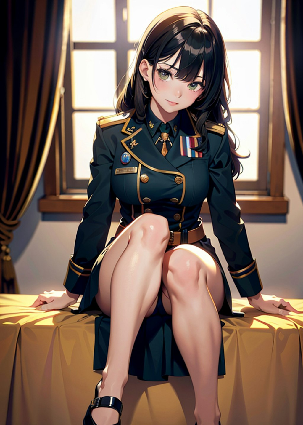 軍服お姉さん４