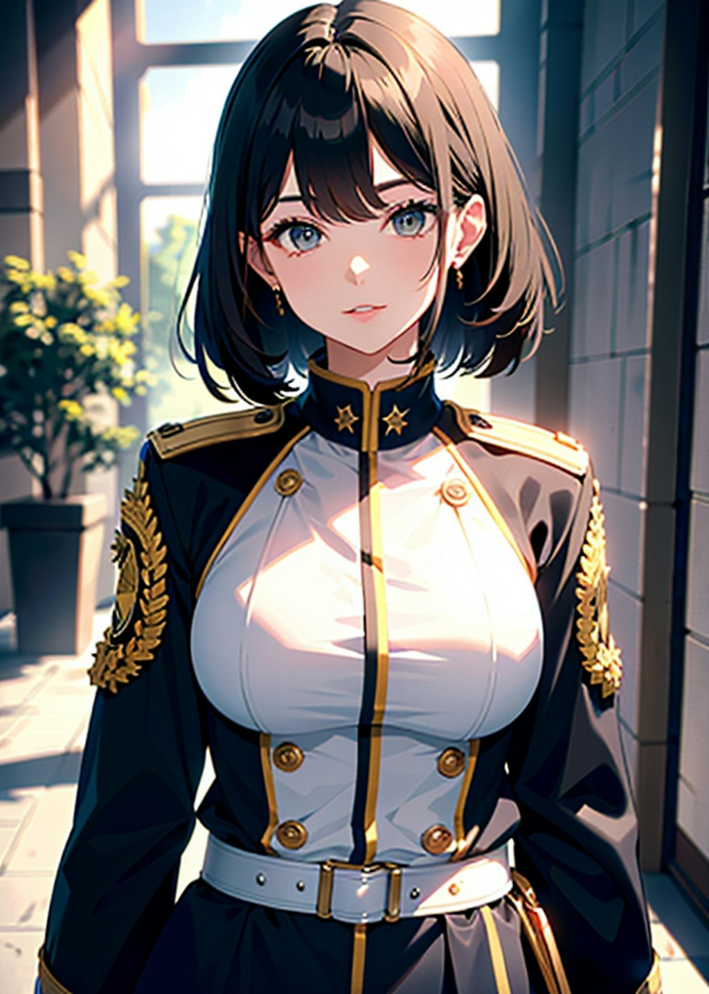 軍服お姉さん４