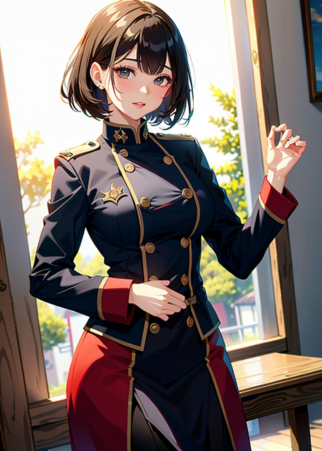 軍服お姉さん４