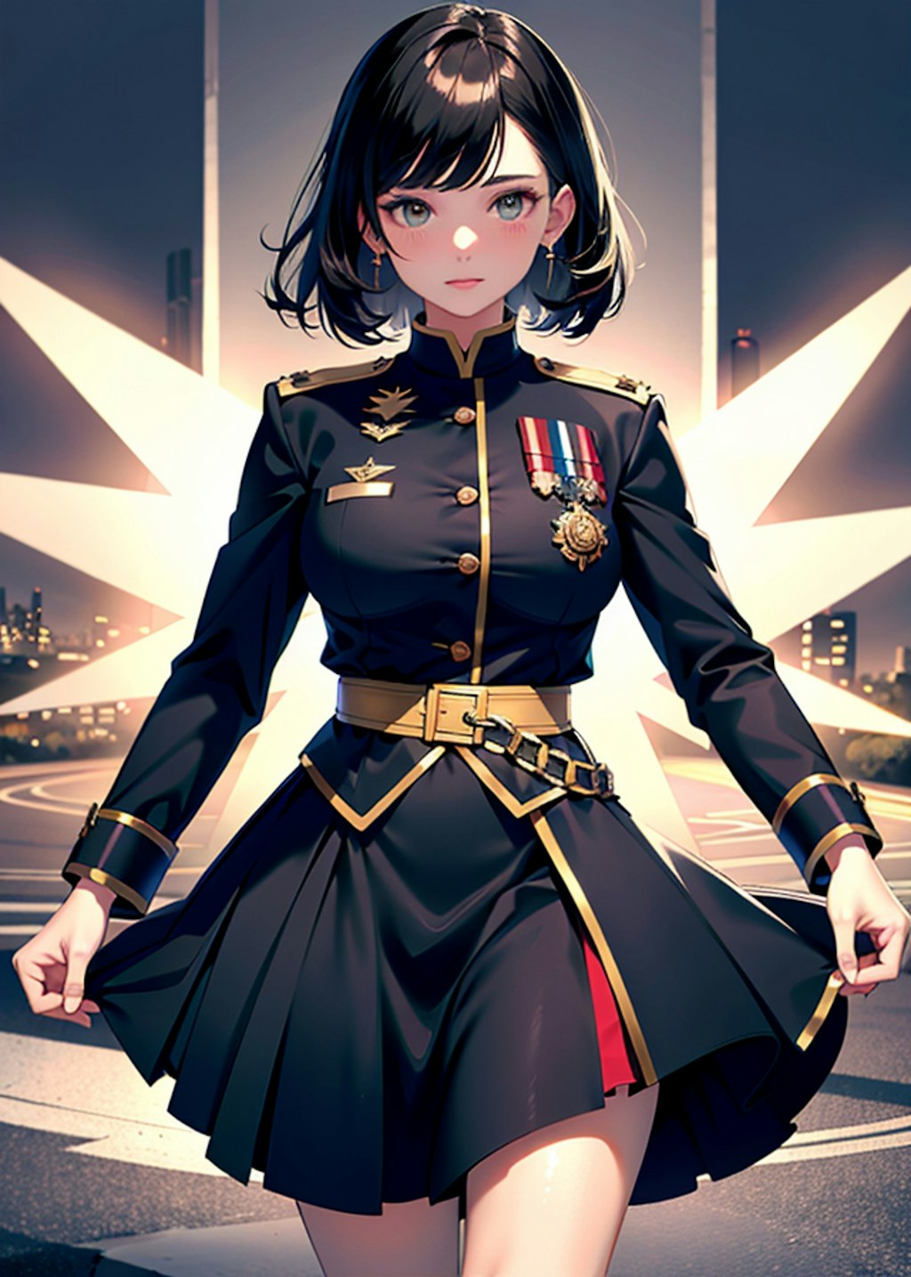 軍服お姉さん４