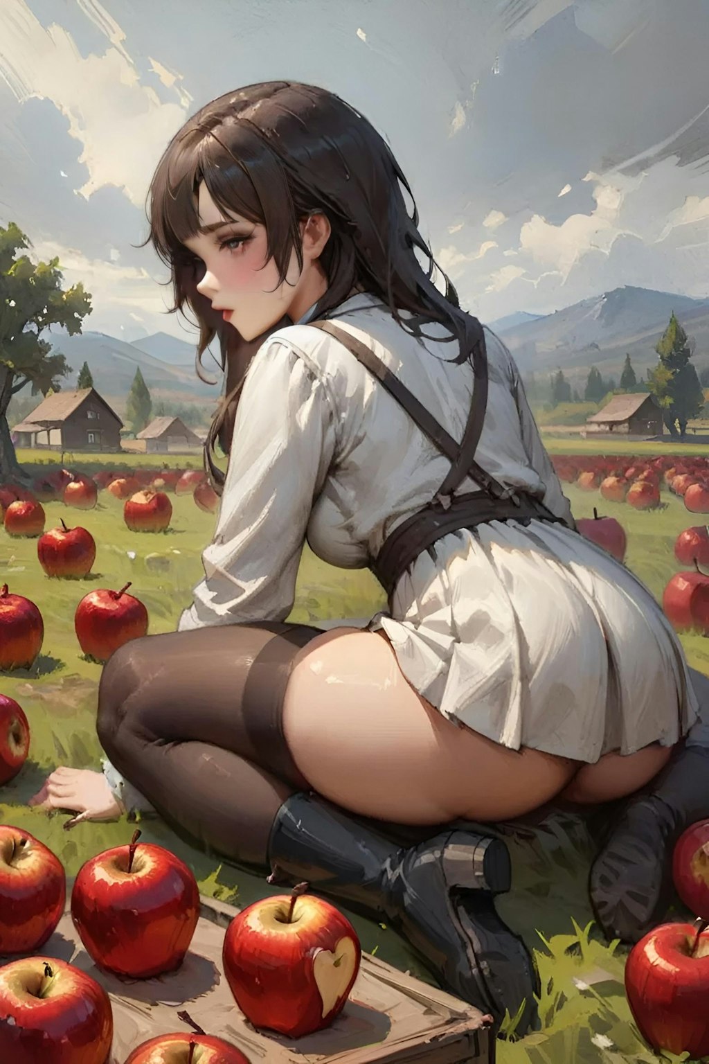 もぎたてのリンゴ🍎②