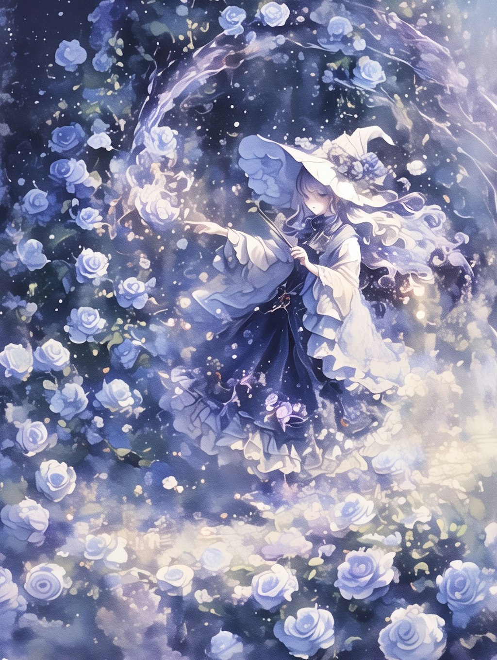 薔薇園と魔法使い