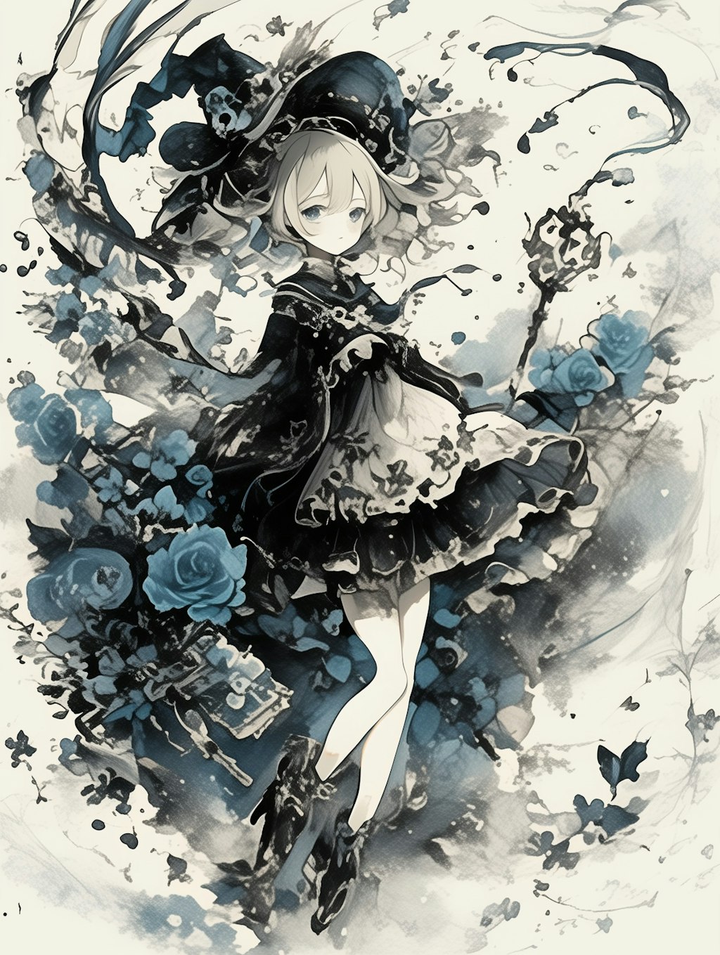 薔薇園と魔法使い