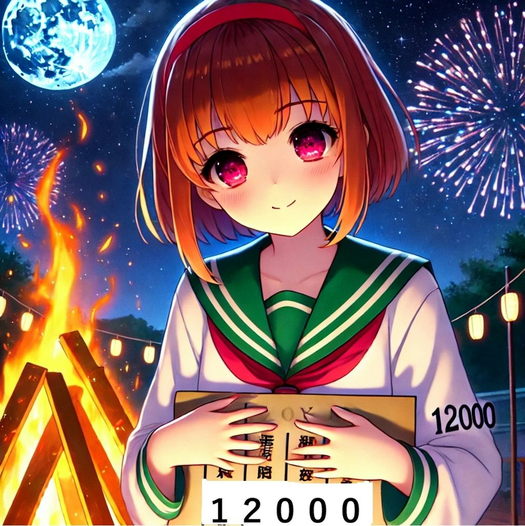 １２０００いいねありがとう