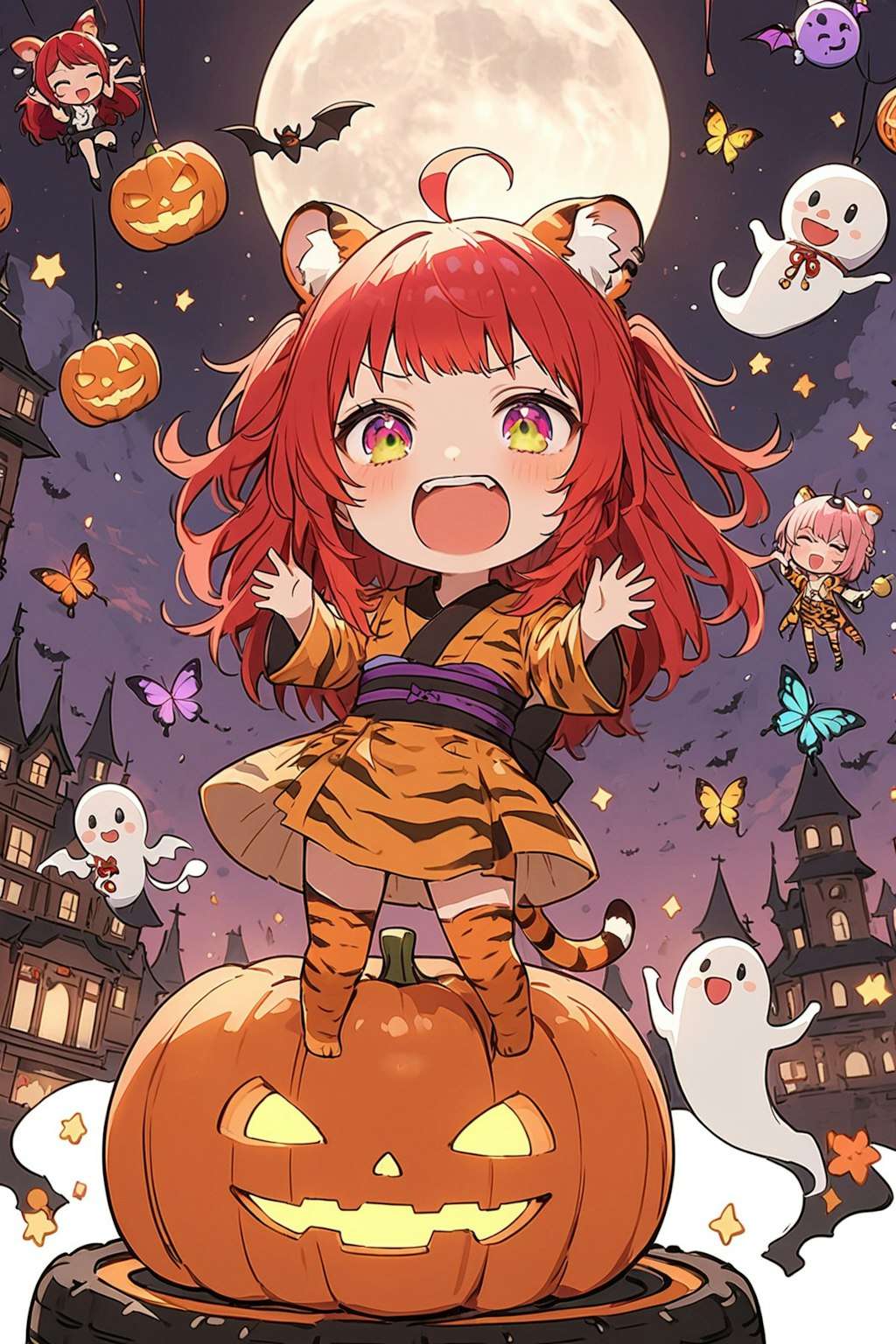 赤髪ちゃんのハロウィン